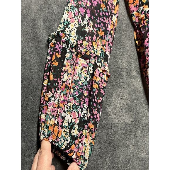 Vince Camuto Dress Woman’s Sz XS Multicolor Floral Lightweight Three Tier Mini - Picture 9 of 13